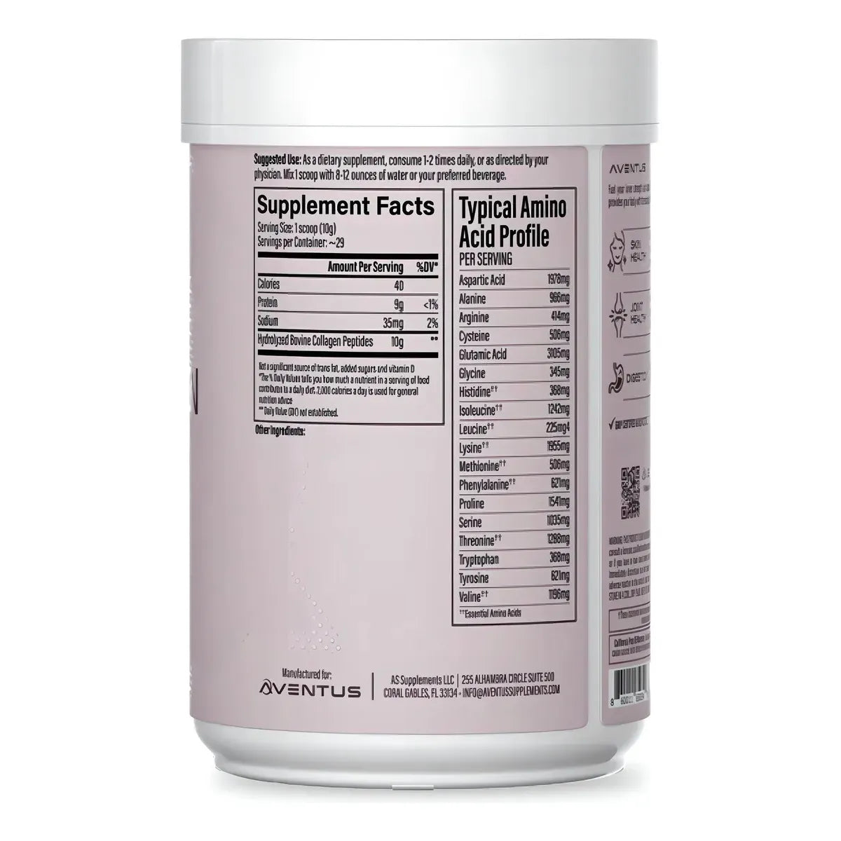 COLLAGEN PEPTIDES 290G SIN SABOR - Suplefit Mx