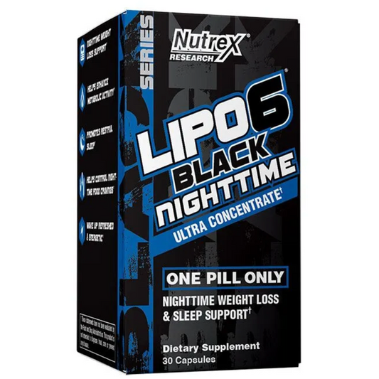 Lipo 6 Black Nighttime Ultra Concentrado - Suplefit Mx