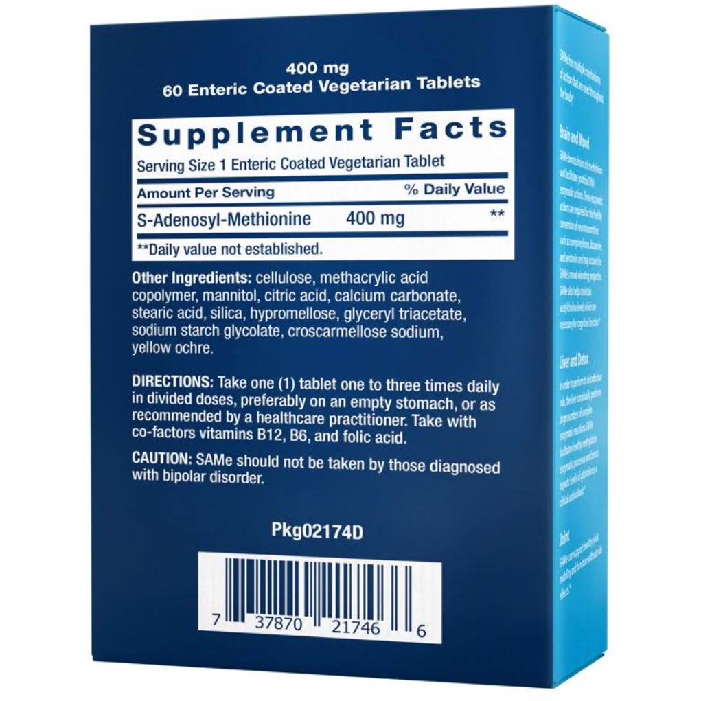 Same S-Adenosyl-Methionine 400 Mg - Suplefit Mx