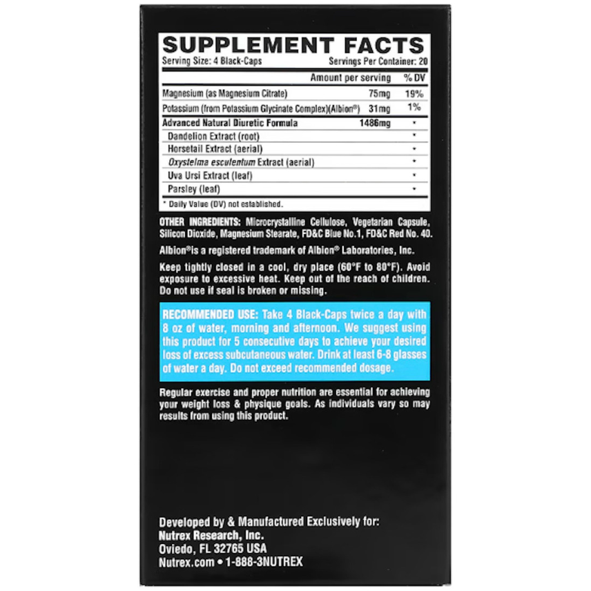 Lipo-6 Black Diuretic - Suplefit Mx