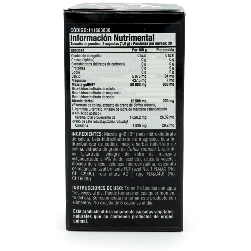 Lipo 6 Black Keto - Suplefit Mx