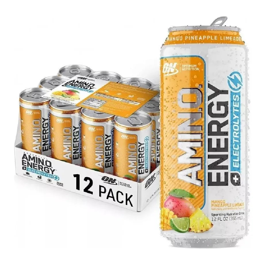 Essential AMIN.O. Energy + Electrolitos Bebida 12 Pack