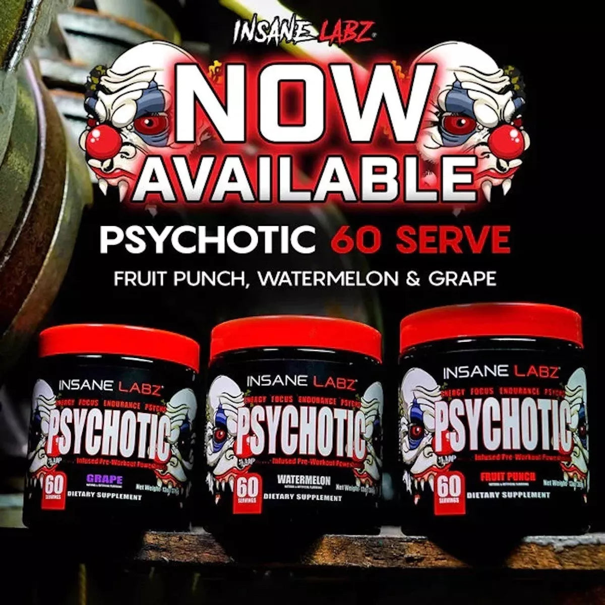 Psychotic Blend Pre-Workout 60 Servicios