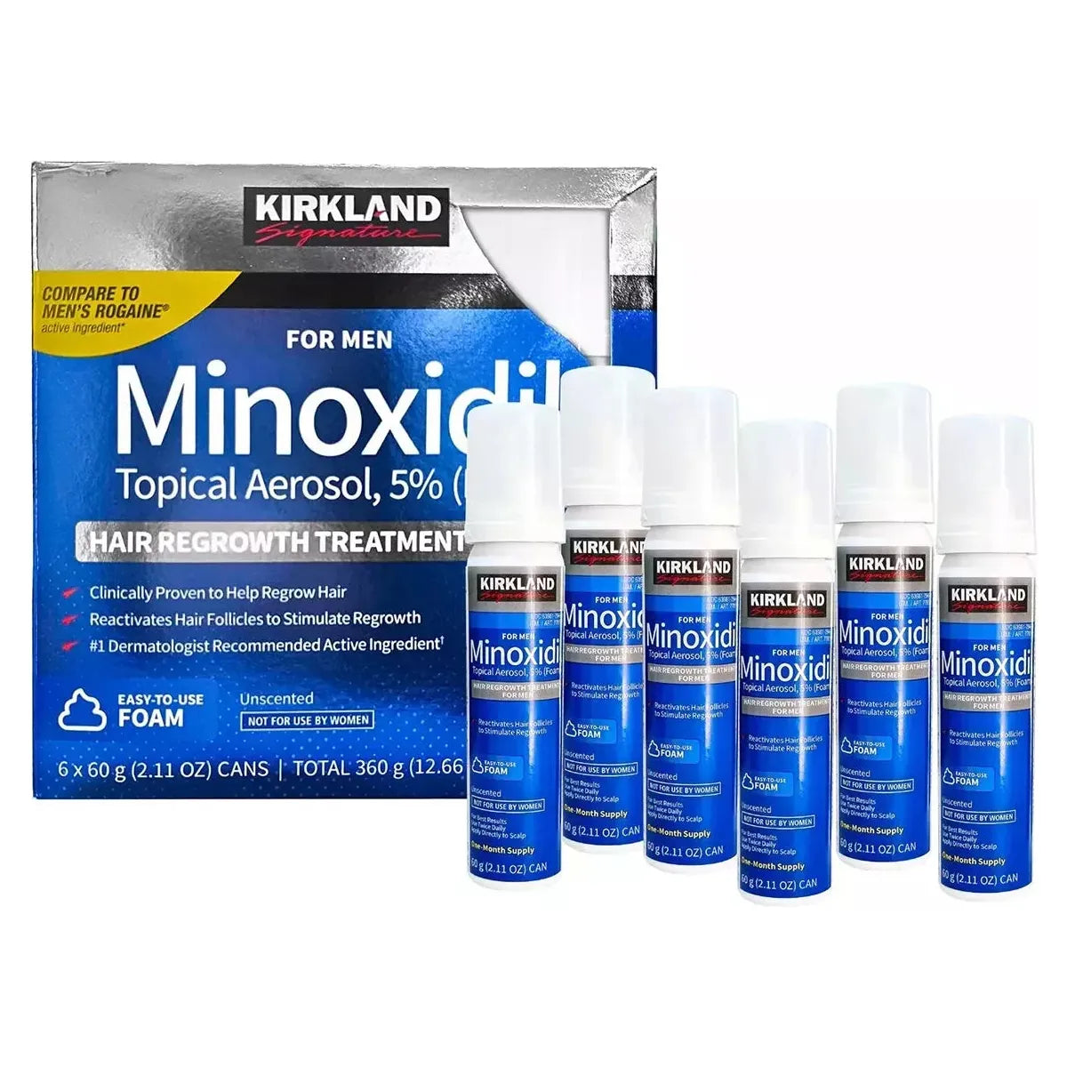 Minoxidil Foam 5% topico - Suplefit Mx