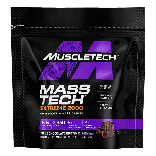 Mass Tech Extreme 2000 6LB Protein Mass Gainer
