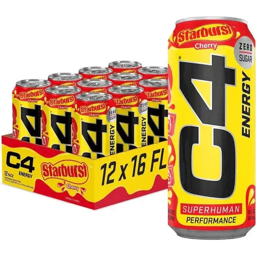 C4 Original Energy Bebida Pack 12 Latas - Suplefit Mx