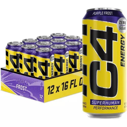 C4 Original Energy Bebida Pack 12 Latas - Suplefit Mx