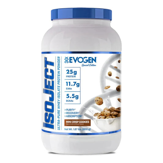 ISOJECT ULTRA-PURE WHEY ISOLATE PROTEIN POWDER 26 SERVICIOS