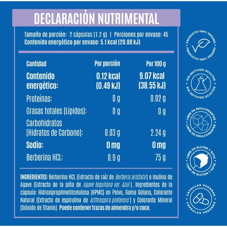 BERBERINA - Suplefit Mx