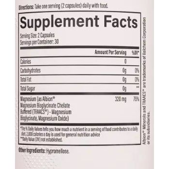 MAGNESIUM + CAPSULE WOMENS DAILY 60 CAPSULAS - Suplefit Mx