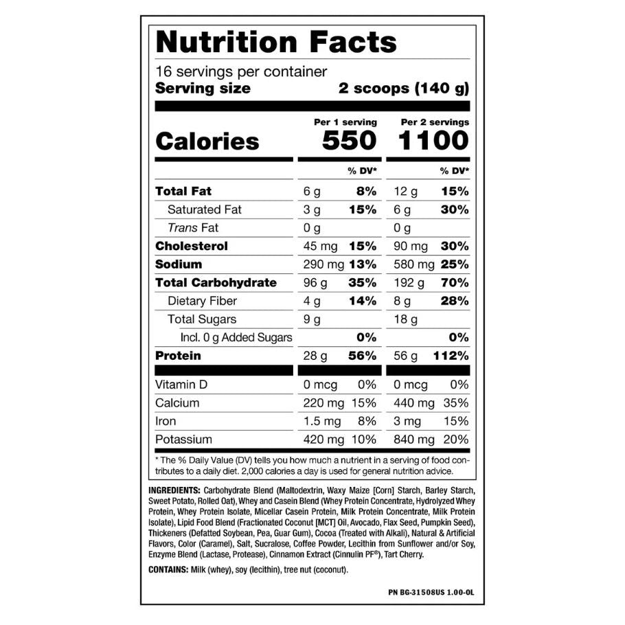 Mutant Mass 5 LB - Suplefit Mx