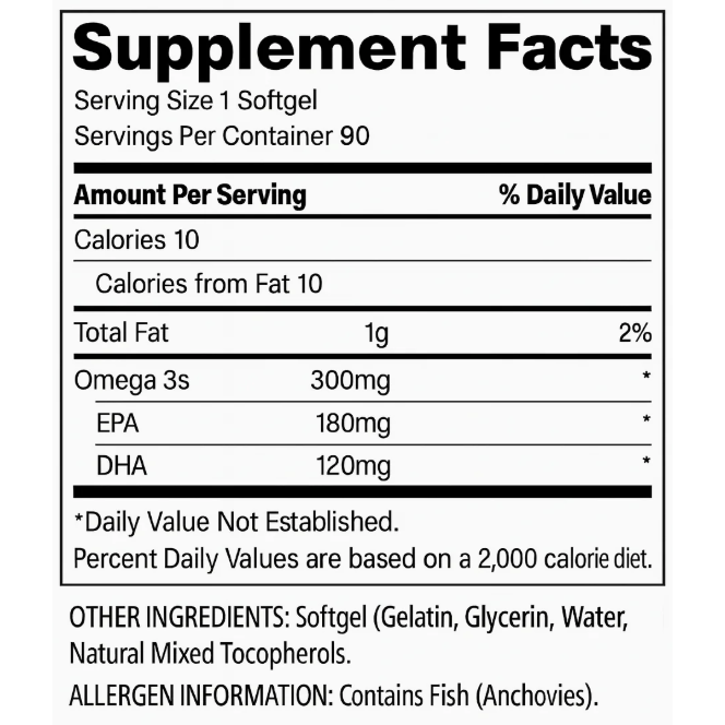 OMEGA-3 - Suplefit Mx