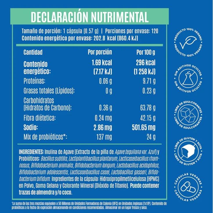 PREMIUM ALL IN ONE PROBIOTIC - Suplefit Mx
