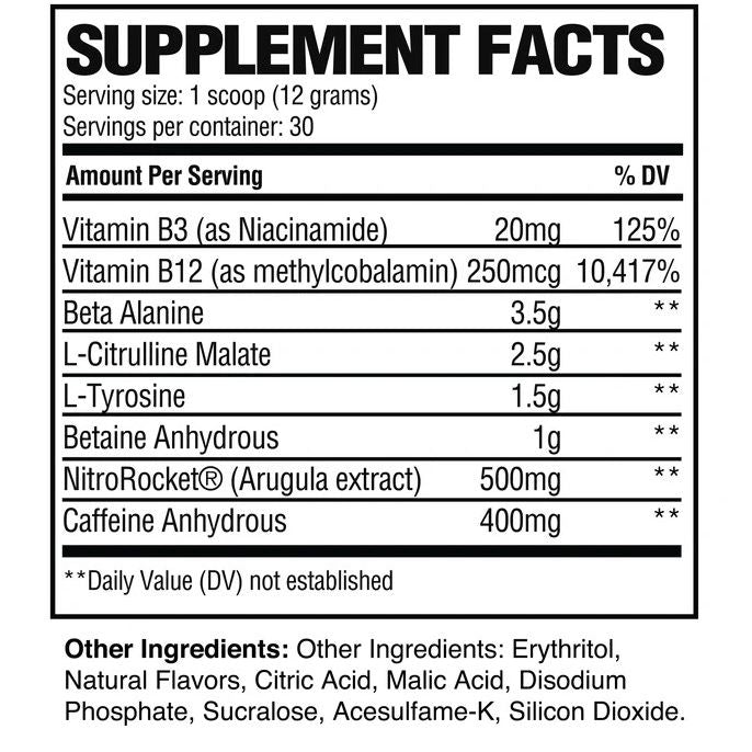 PRE EXTREME 30 SERVINGS - Suplefit Mx