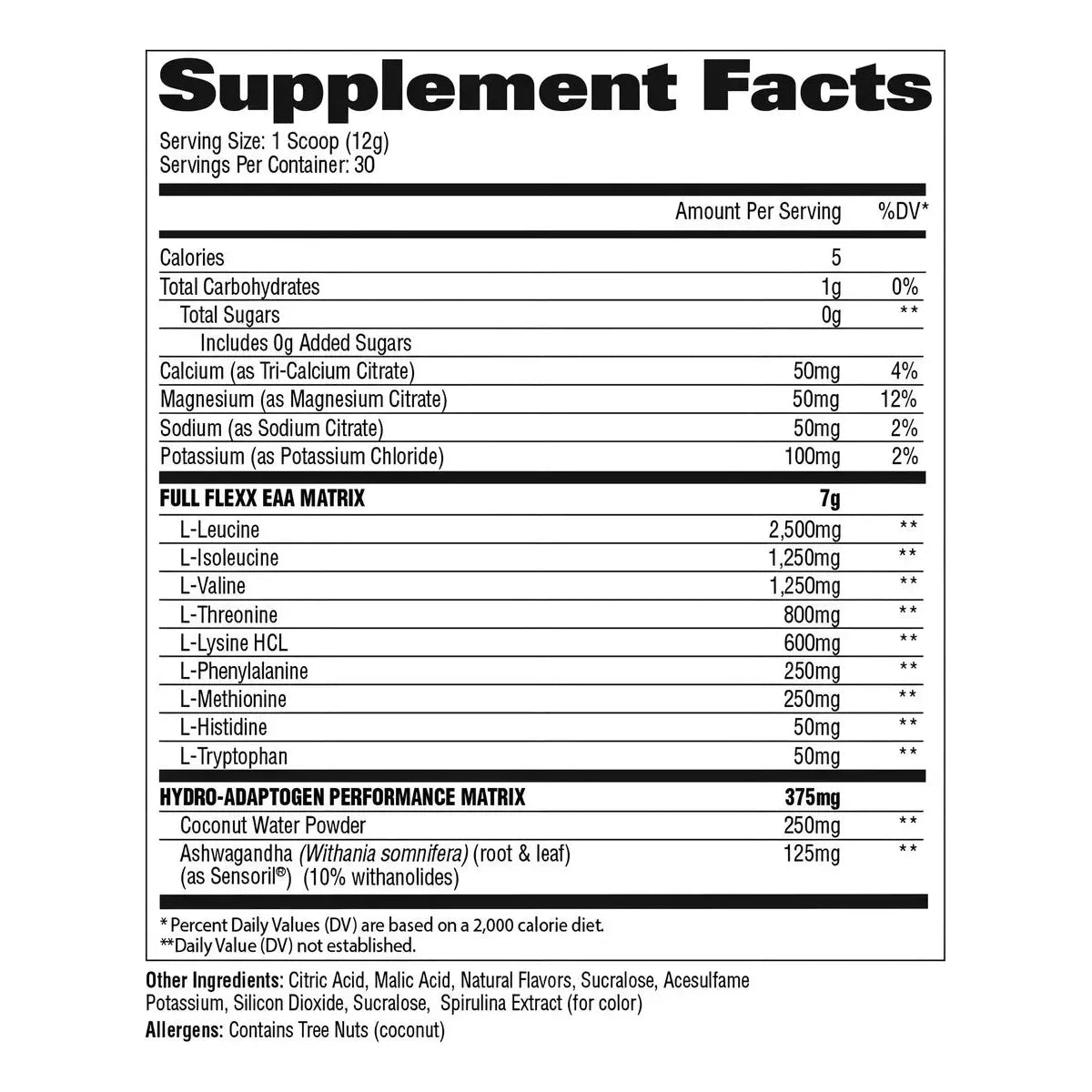 Flexx EAAs + Hydration 30 servicios