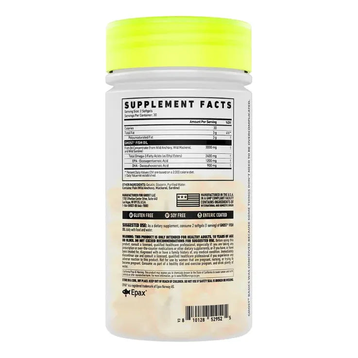 FISH OIL 60 CAPS - Suplefit Mx