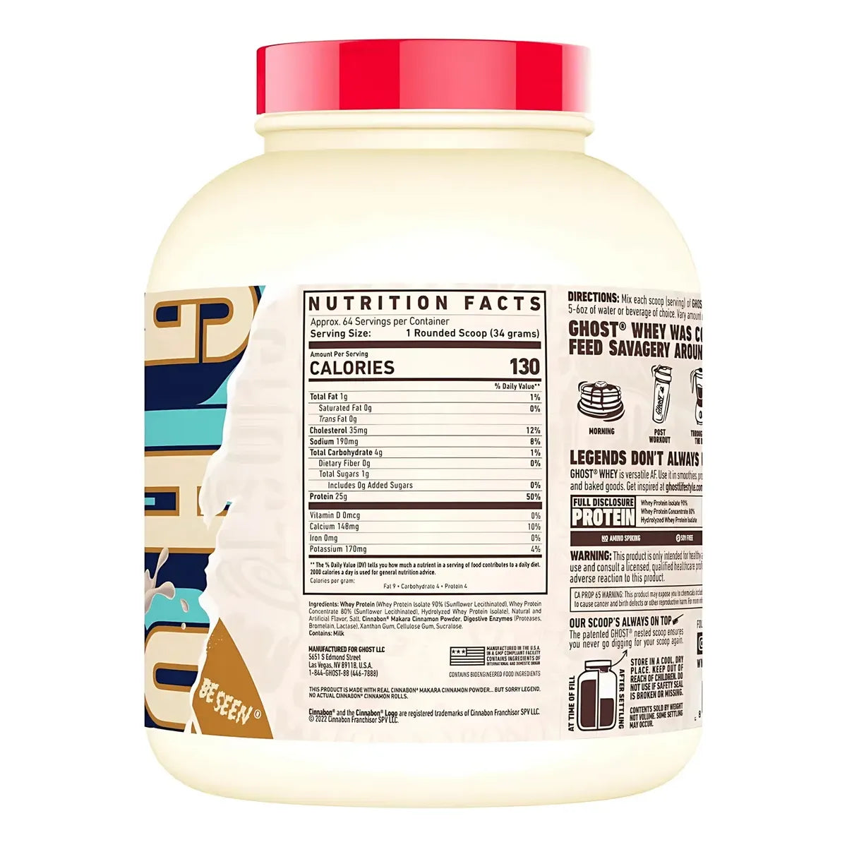 GHOST WHEY PROTEIN 5LB - Suplefit Mx
