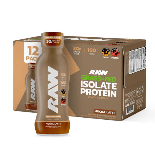 Grass-Fed Isolate Protein Ready to Drink 12 Pack