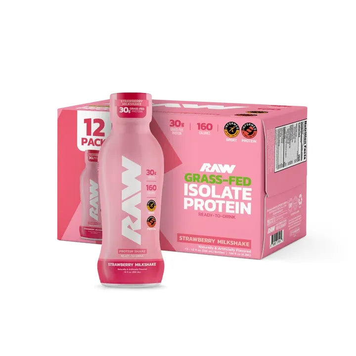Grass-Fed Isolate Protein Ready to Drink 12 Pack