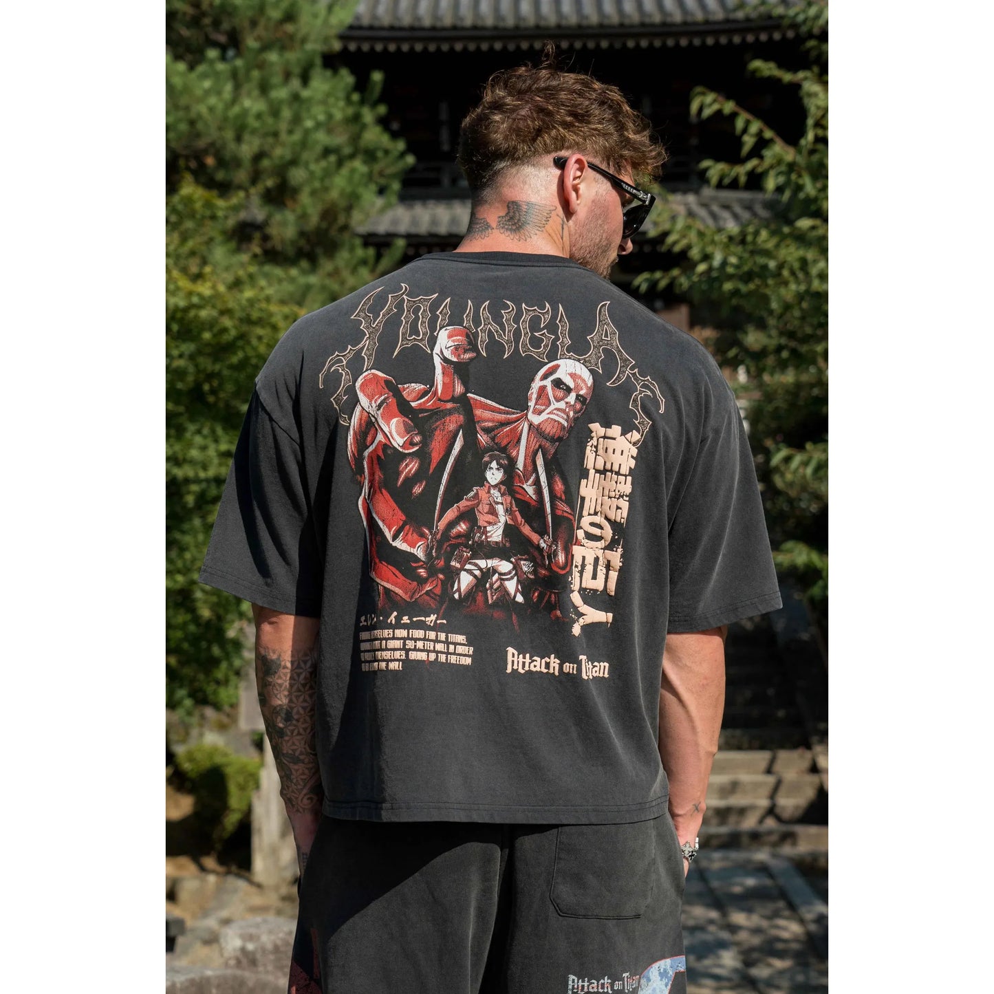 4186 - AOT© X YLA CROPPED TEES