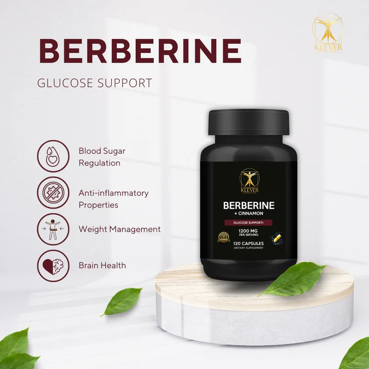 BERBERINE + CINNAMON 120 CAPS