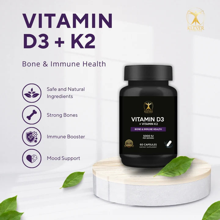VITAMIN D3 + VITAMIN K2 60 CAPS