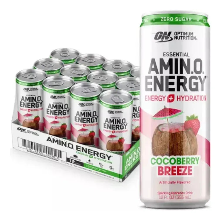 Essential AMIN.O. Energy + Electrolitos Bebida 12 Pack - Suplefit Mx