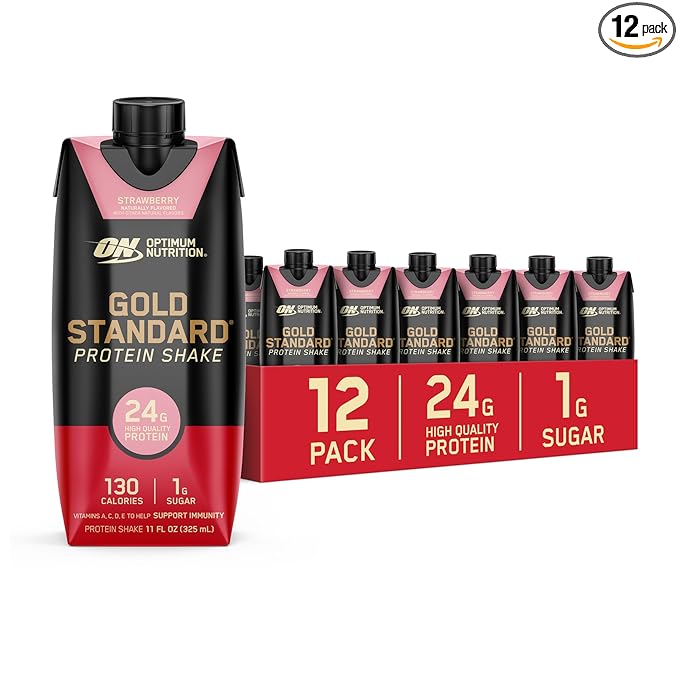 Gold Standard Ready To Drink Protein Shake 12 pack - Suplefit Mx