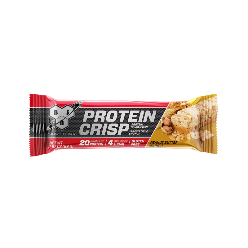 BARRA PROTEICA BSN PROTEIN CRISP 12 PACK - Suplefit Mx