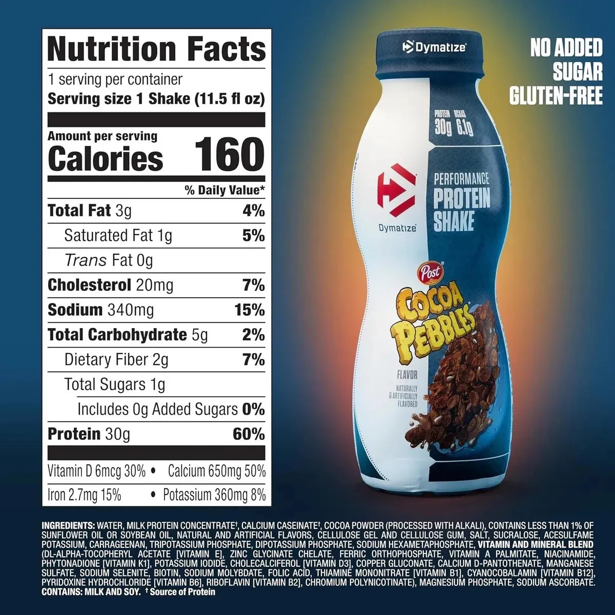 PERFORMANCE PROTEIN SHAKE 12 PACK - Suplefit Mx