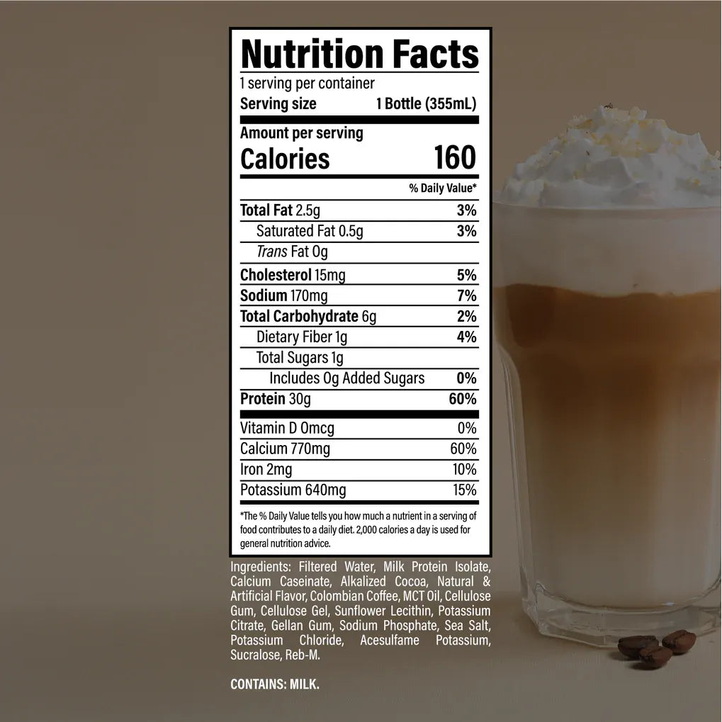Grass-Fed Isolate Protein Ready to Drink 12 Pack