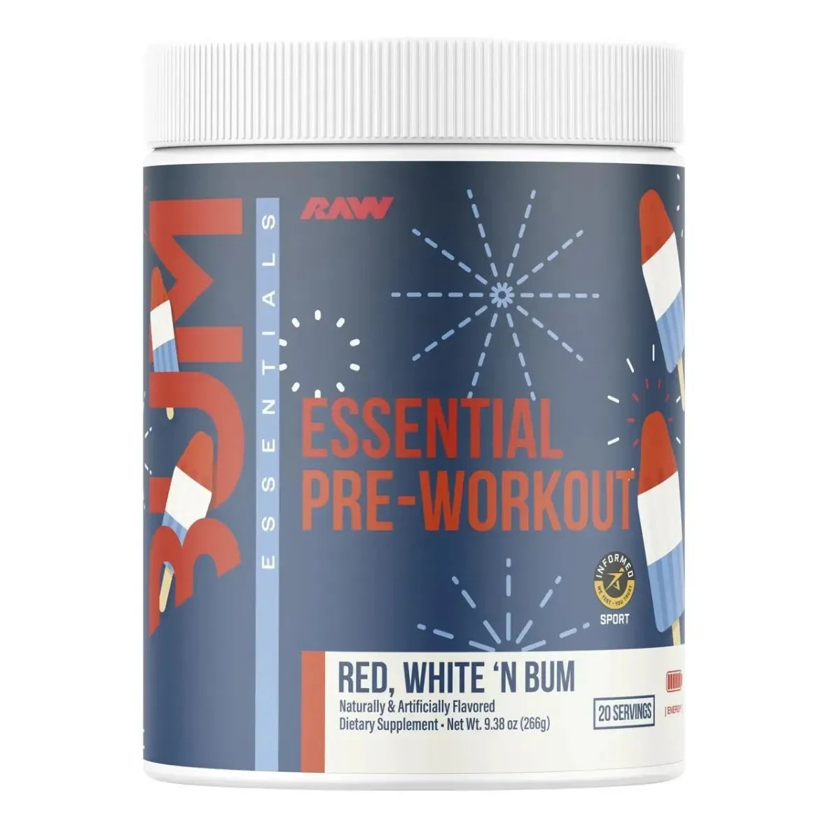 ESSENTIAL PRE-WORKOUT 20 SERV - Suplefit Mx