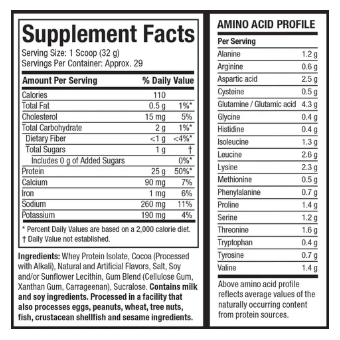 IsoWhey Protein 5LB