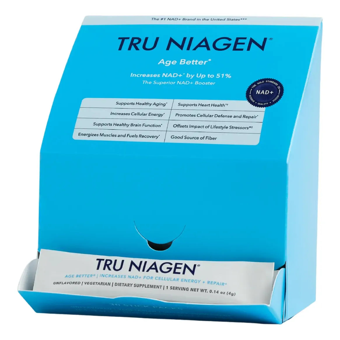 TRU NIAGEN 30 STICKS SIN SABOR 4 GR C/U - Suplefit Mx