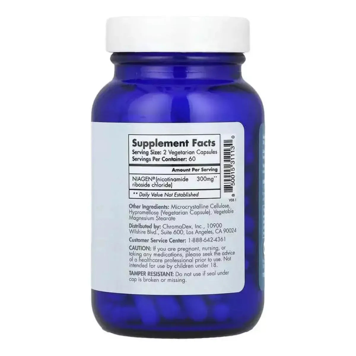 TRU NIAGEN NAD+ BOOSTER 300 MG 120 CAPSULAS - Suplefit Mx