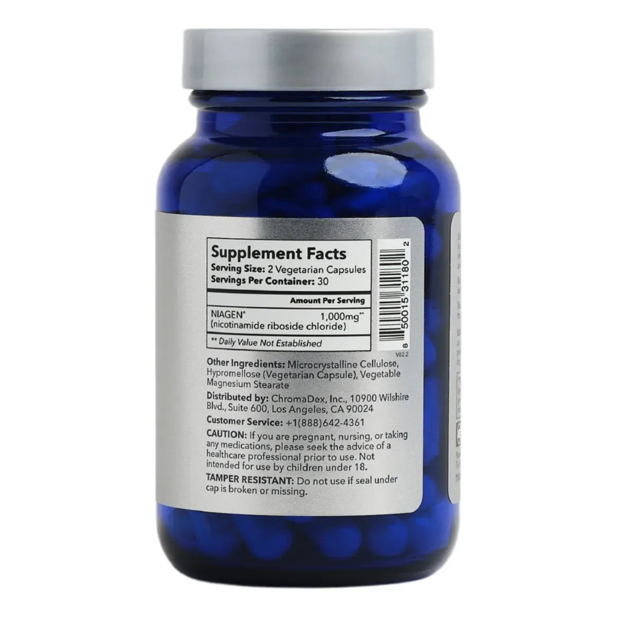 TRU NIAGEN NAD+ BOOSTER 1000 MG 60 CAPSULAS - Suplefit Mx