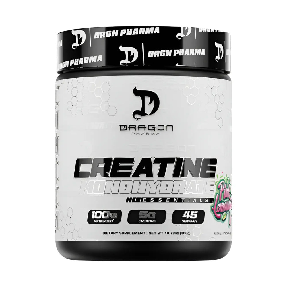 Creatina Dragon Pharma Monohidratada 100% Micronizada Saborizada 45 servicios
