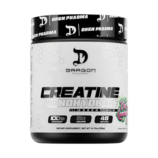 Creatina Dragon Pharma Monohidratada 100% Micronizada Saborizada 45 servicios