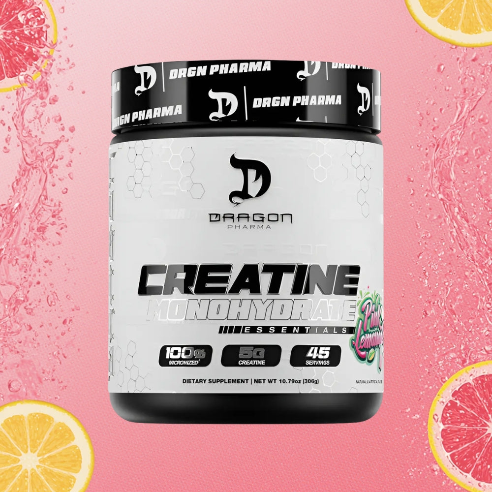 Creatina Dragon Pharma Monohidratada 100% Micronizada Saborizada 45 servicios