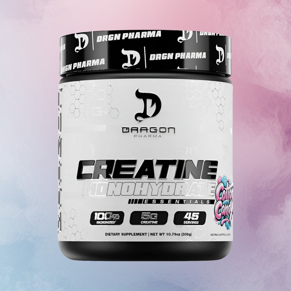 Creatina Dragon Pharma Monohidratada 100% Micronizada Saborizada 45 servicios