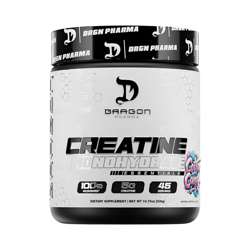 Creatina Dragon Pharma Monohidratada 100% Micronizada Saborizada 45 servicios
