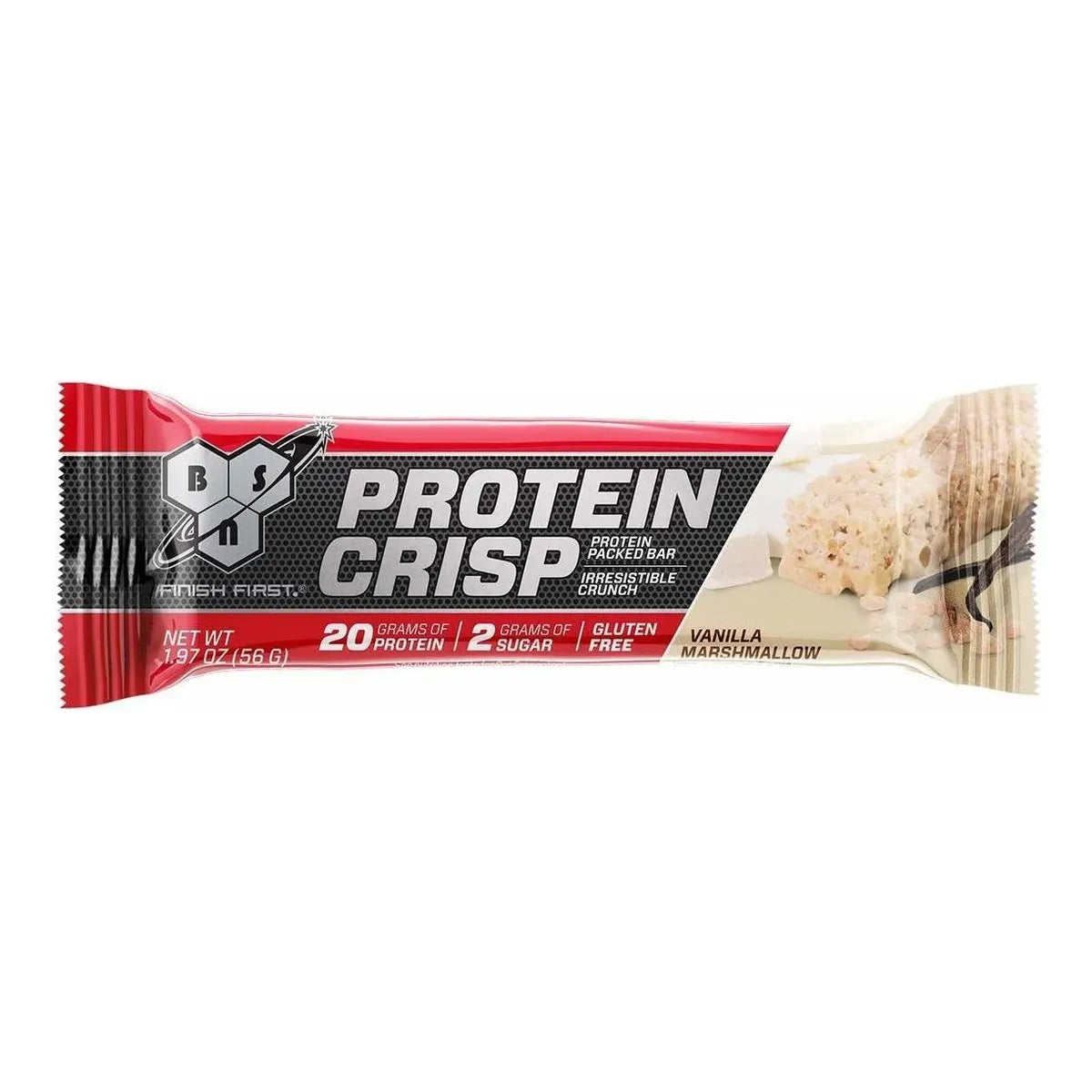 BARRA PROTEICA BSN PROTEIN CRISP 12 PACK - Suplefit Mx