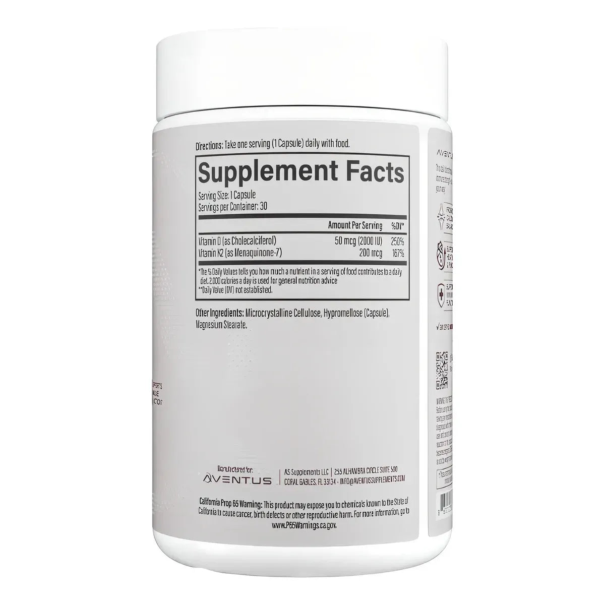 VITAMIN D3 + K2 WOMENS DAILY 30 CAPSULAS - Suplefit Mx