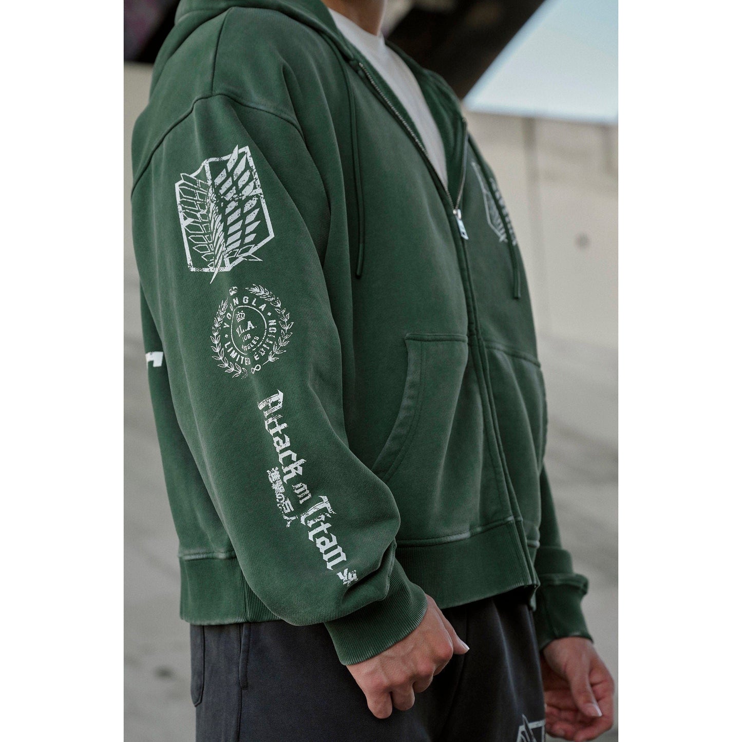 5138 AOT© x YLA ZIP-UP HOODIES