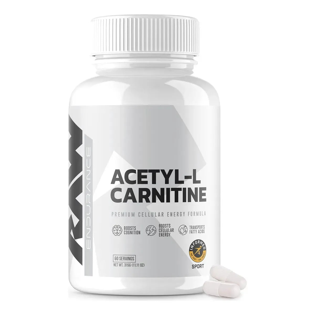 Acetyl- L Carnitine Sin Sabor 60 Servicios
