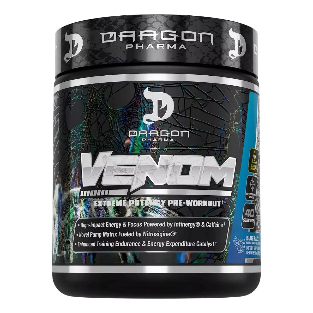 Venom Pre-Workout 40 Servicios