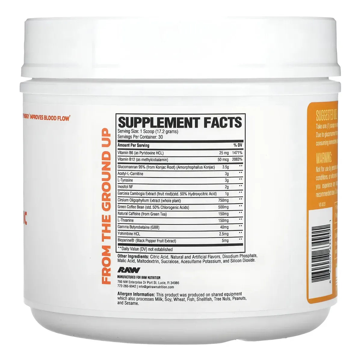 Burn Thermogenic Powder 30 servicios