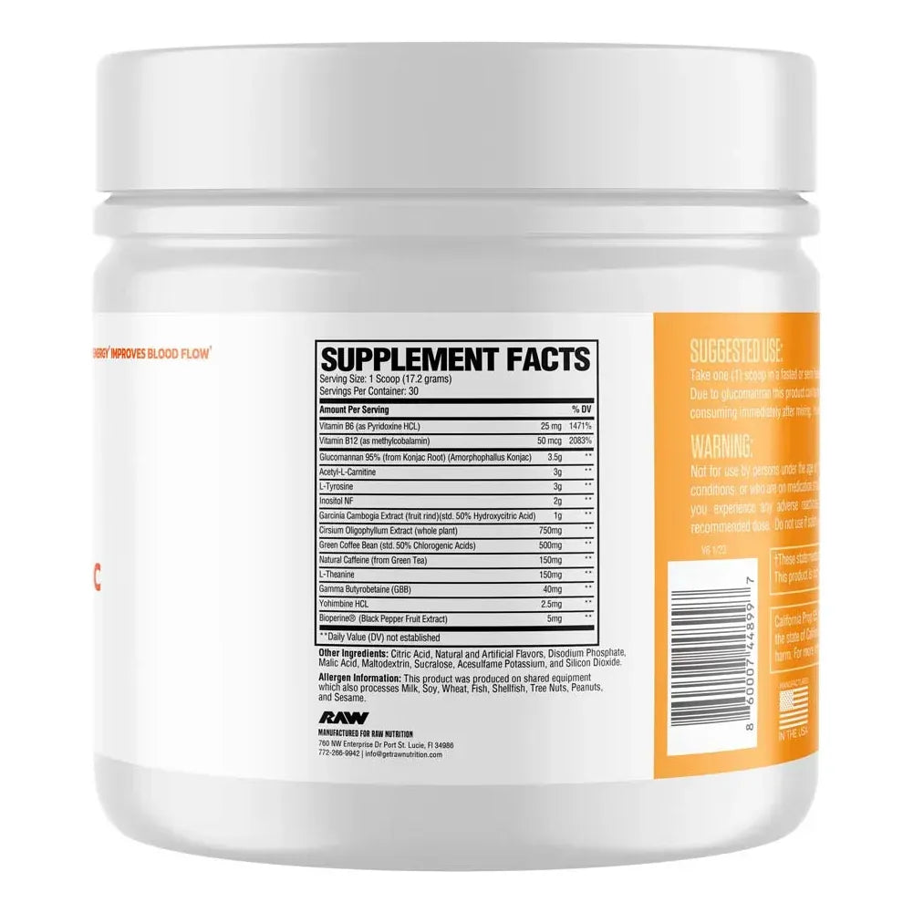 Burn Thermogenic Powder 30 servicios