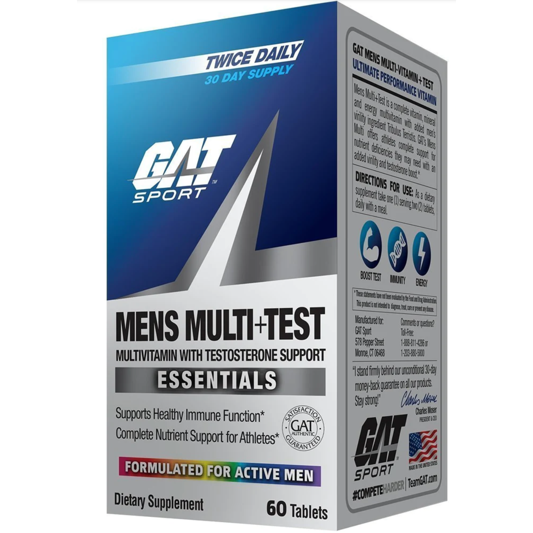 Mens Multi+Test Multi Vitaminico - Suplefit Mx