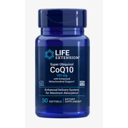Super Ubiquinol CoQ10 100mg - Suplefit Mx
